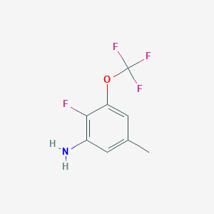 2-Fluoro-5-methyl-3-(trifluoromethoxy)aniline