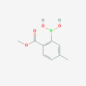 (2-(Methoxycarbonyl)-5-methylphenyl)boronic acid