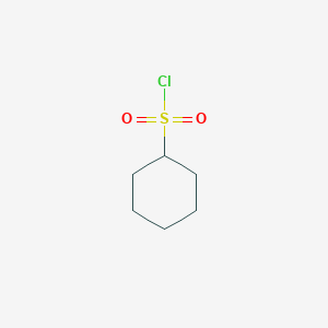 molecular formula C6H11ClO2S B1346359 Cyclohexanesulfonyl chloride CAS No. 4837-38-1