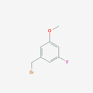 molecular formula C8H8BrFO B1346379 3-氟-5-甲氧基苄基溴 CAS No. 914637-29-9