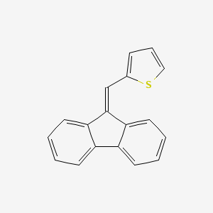 molecular formula C18H12S B1346391 2-芴-9-亚甲基噻吩 CAS No. 843638-98-2