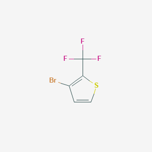 molecular formula C5H2BrF3S B1346392 3-溴-2-(三氟甲基)噻吩 CAS No. 924818-17-7