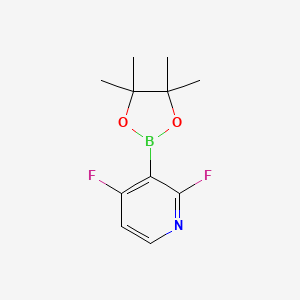 2,4-Difluoro-3-(4,4,5,5-tetramethyl-1,3,2-dioxaborolan-2-YL)pyridine