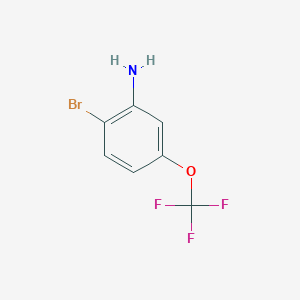 B1346419 2-Bromo-5-(trifluoromethoxy)aniline CAS No. 887267-47-2