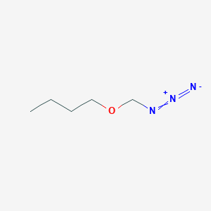 molecular formula C5H11N3O B13464219 1-(Azidomethoxy)butane 