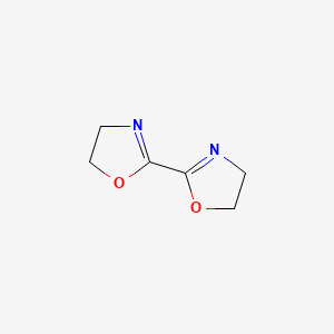 molecular formula C6H8N2O2 B1346435 2,2'-联(2-噁唑啉) CAS No. 36697-72-0