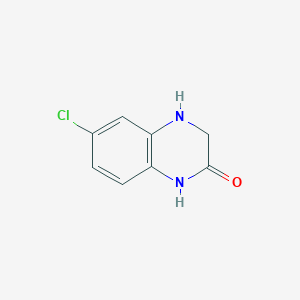 molecular formula C8H7ClN2O B1346436 6-氯-3,4-二氢喹喔啉-2(1H)-酮 CAS No. 89938-22-7