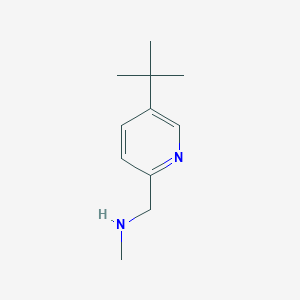 [(5-Tert-butylpyridin-2-yl)methyl](methyl)amine