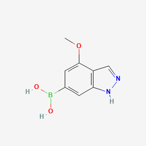 (4-Methoxy-1H-indazol-6-yl)boronic acid