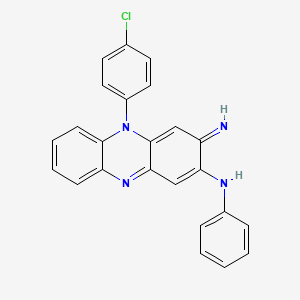 5-(4-chlorophenyl)-3-imino-N-phenyl-3,5-dihydrophenazin-2-amine