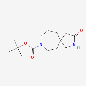 Tert-butyl3-oxo-2,8-diazaspiro[4.6]undecane-8-carboxylate