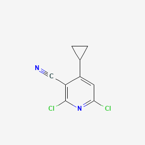 2,6-Dichloro-4-cyclopropylnicotinonitrile