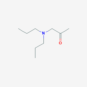 B1346466 1-(Dipropylamino)acetone CAS No. 54151-35-8
