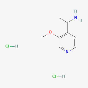 1-(3-Methoxypyridin-4-yl)ethan-1-amine dihydrochloride