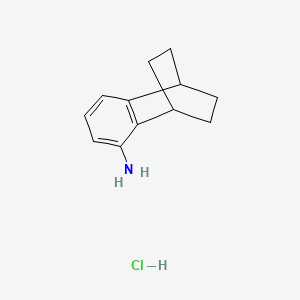 Tricyclo[6.2.2.0,2,7]dodeca-2(7),3,5-trien-3-amine hydrochloride