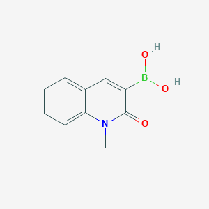 molecular formula C10H10BNO3 B13464715 (1-Methyl-2-oxo-1,2-dihydroquinolin-3-yl)boronic acid 