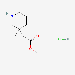 Ethyl 5-azaspiro[2.5]octane-1-carboxylate hydrochloride