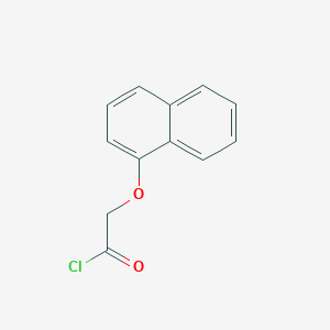 molecular formula C12H9ClO2 B1346488 (1-萘氧基)乙酰氯 CAS No. 2007-12-7