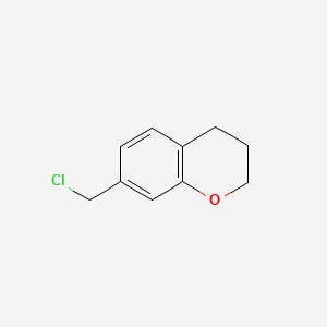 7-(chloromethyl)-3,4-dihydro-2H-1-benzopyran