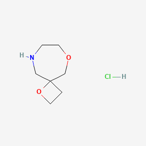 1,6-Dioxa-9-azaspiro[3.6]decane hydrochloride