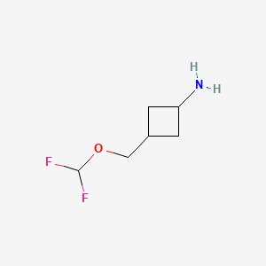 3-((Difluoromethoxy)methyl)cyclobutan-1-amine