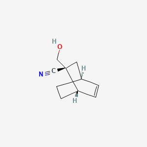 rac-(1R,2S,4R)-2-(hydroxymethyl)bicyclo[2.2.2]oct-5-ene-2-carbonitrile