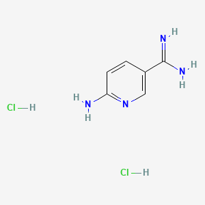 6-Aminopyridine-3-carboximidamide dihydrochloride