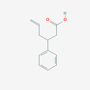 molecular formula C12H14O2 B13464980 3-Phenylhex-5-enoic acid 