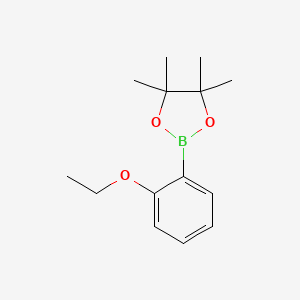 molecular formula C14H21BO3 B13464985 2-(2-Ethoxyphenyl)-4,4,5,5-tetramethyl-1,3,2-dioxaborolane 