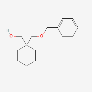 {1-[(Benzyloxy)methyl]-4-methylidenecyclohexyl}methanol