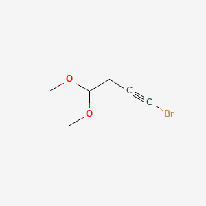 1-Bromo-4,4-dimethoxybut-1-yne