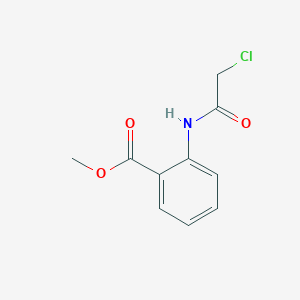 molecular formula C10H10ClNO3 B1346501 Methyl 2-[(chloroacetyl)amino]benzoate CAS No. 58915-18-7