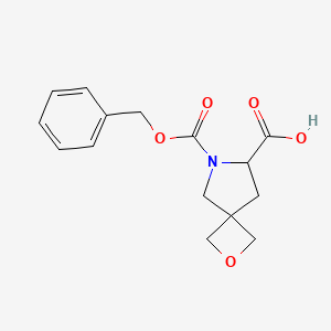 (6S)-7-benzyloxycarbonyl-2-oxa-7-azaspiro[3.4]octane-6-carboxylic acid