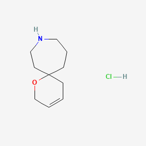 1-Oxa-9-azaspiro[5.6]dodec-3-ene hydrochloride