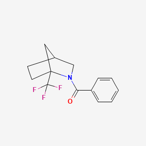 2-Benzoyl-1-(trifluoromethyl)-2-azabicyclo[2.2.1]heptane