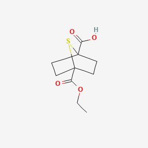 4-(Ethoxycarbonyl)-7-thiabicyclo[2.2.1]heptane-1-carboxylic acid