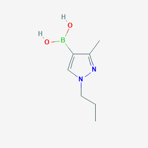 (3-methyl-1-propyl-1H-pyrazol-4-yl)boronic acid