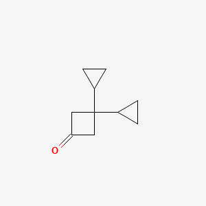 3,3-Dicyclopropylcyclobutan-1-one