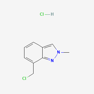 7-(chloromethyl)-2-methyl-2H-indazole hydrochloride