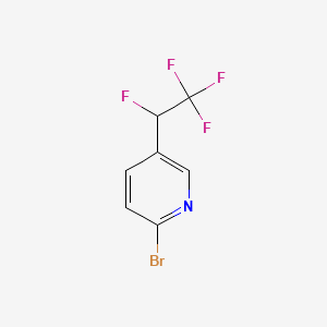 2-Bromo-5-(1,2,2,2-tetrafluoroethyl)pyridine