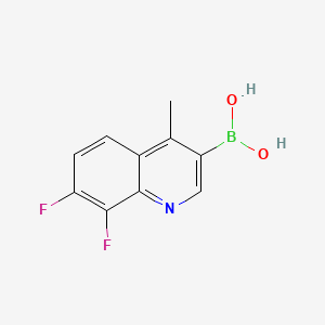 (7,8-Difluoro-4-methylquinolin-3-yl)boronic acid