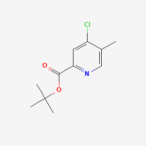 Tert-butyl 4-chloro-5-methylpyridine-2-carboxylate