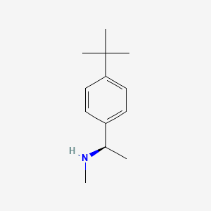 molecular formula C13H21N B13465467 [(1R)-1-(4-tert-butylphenyl)ethyl](methyl)amine 