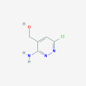 (3-Amino-6-chloropyridazin-4-yl)methanol