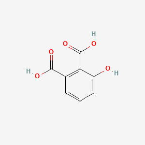 molecular formula C8H6O5 B1346561 3-羟基邻苯二甲酸 CAS No. 601-97-8