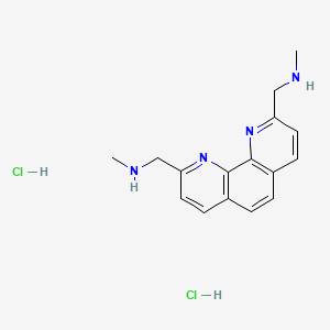 Methyl({9-[(methylamino)methyl]-1,10-phenanthrolin-2-yl}methyl)amine dihydrochloride