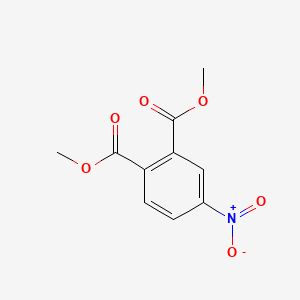molecular formula C10H9NO6 B1346564 Dimethyl 4-nitrophthalate CAS No. 610-22-0