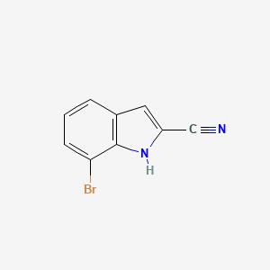 7-Bromo-1H-indole-2-carbonitrile