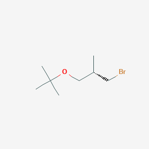 (2S)-1-bromo-3-(tert-butoxy)-2-methylpropane