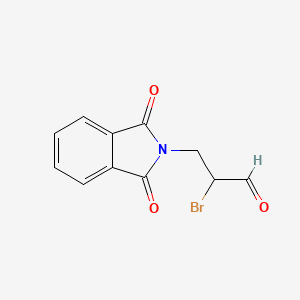 2-Bromo-3-(1,3-dioxoisoindol-2-yl)propanal